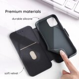 Techsuit Safe Wallet Plus preklopna futrola za Motorola Moto G54 Power Edition / G64 – crna | shoptok.hr