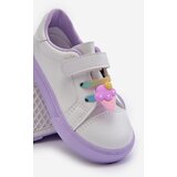 Boto Children's Sneakers Trainers with Velcro White-Purple Pennyn | Shoptok.si