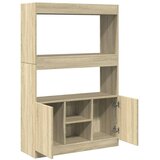  Visoka komoda hrasta sonome 92x33x140 cm od konstruiranog drva | shoptok.hr