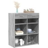  Komoda siva boja hrasta 80x42,5x93 cm od konstruiranog drva | Eponuda.ba