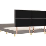  Postelja v taupe barvi, 180x200 cm, Tkanina, (22049013) | Shoptok.si