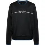 Michael Kors Sweater majica nebesko plava / crna / bijela