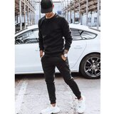 DStreet Black AX0606 insulated men's tracksuit | shoptok.hr