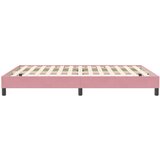 Box Spring krevet bez madraca ružičasti 160x210 cm samt | Eponuda.com