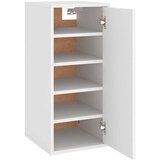 vidaXL Omarica za čevlje bela 32x35x70 cm iverna plošča | Shoptok.si