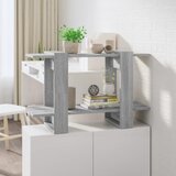 vidaXL knjižna omara/pregrada siva sonoma 80x30x51 cm Cene