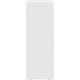  Strani šal Bela 59 x 35 x 100,5 cm Konstruiran les, (5000107500) | Shoptok.si