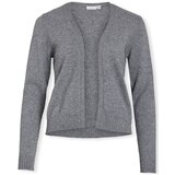 Vila Plašči Noos Ril Short - Medium Grey Melange Siva | Shoptok.si