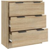  Komoda boja hrasta sonome 60 x 30 x 70 cm od konstruiranog drva | shoptok.hr