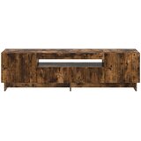  LED TV kabinet Dimljeni hrast Konstruirano drvo | shoptok.hr