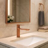 Rea storm mešalnik za umivalnik copper brush nizka | Shoptok.si