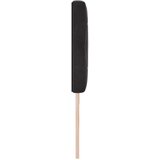 vidaXL Naslon za glavo s kristalnimi gumbi, črn, 180 cm, žamet, (22008504) | Shoptok.si