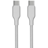  USB kabel (2 USB-C priključka, Srebrna, 1 m) Cene