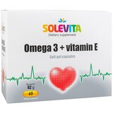 SOLEVITA omega 3 + vitamin e, 60 kapsula Cene