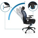 MID.YOU Vrtljiv Stol Venus Base, Modra, Črna | Shoptok.si