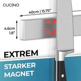 CUCINO magnetni trak za nože iz nerjavnega jekla - 40 cm | Shoptok.si
