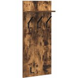  Vješalica za kapute na zidu Dimljeni hrast 40 x 10 x 90 cm | shoptok.hr