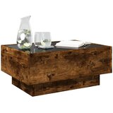  Stolić za kavu LED boja hrasta 70x50x30 cm konstruirano drvo | shoptok.hr