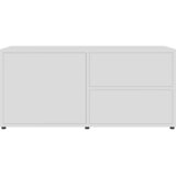 TV ormarić bijeli 80 x 34 x 36 cm od konstruiranog drva | shoptok.hr