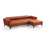 Atelier Del Sofa hamlet right- tile red tile red corner sofa-bed | Eponuda.com