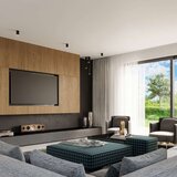  Stropna svetilka LAGOS 10 črna, (21348092) | Shoptok.si