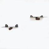 Kalune Design Crne metalne police u setu 2 kom 21 cm Rod – | shoptok.hr