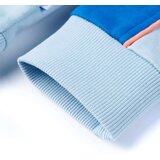  Dječja topla majica jarkoplava i svjetloplava 140 | shoptok.hr