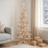  Drveno božićno drvce KOTKA Masivna borovina | shoptok.hr