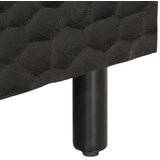  Stolić za kavu crni 80 x 50 x 40 cm od masivnog drva manga | Eponuda.com