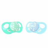 Twistshake tolažilna duda - silikon 2 kosa, 0-6m blue/green | Shoptok.si