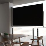 Maison Chic Zložljiva stranska tenda - Senčniki za teraso 140x300 cm črna, (22041470) | Shoptok.si