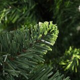  Umjetno osvijetljeno božićno drvce s kuglicama zeleno 210 cm | shoptok.hr