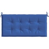  Jastuk za vrtnu klupu plavi 100 x 50 x 3 cm od tkanine Oxford | shoptok.hr