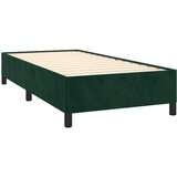  Okvir za krevet bez madraca tamnozeleni 100x200 cm baršunasti | shoptok.hr
