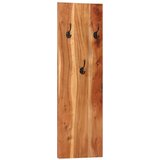  Zidne vješalice za kapute 2 kom 36x3x110 cm od bagremovog drva | Eponuda.com