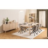 Actona Niska komoda u dekoru hrasta u prirodnoj boji 180x80 cm Linley – | shoptok.hr