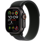 Apple Watch Ultra 2 Black Titanium - Black Trail Loop - black, srednja-velika-145-220mm | ePonuda.com