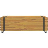 vidaXL Stolić za kavu 110x45x35 cm od masivne tikovine | shoptok.hr