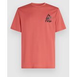 O'neill Hybrid Logo T-shirt red orcher Cene