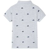  Dječja polo majica siva prošarana 92 | shoptok.hr