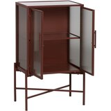 Ixia Opečnato oranžna kovinska vitrina 52x90 cm Harris – | Shoptok.si
