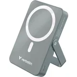 Power Bank mit Standfuß mag.wireless 10000mA grau 32268