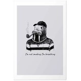  Plakat - I\'m Not Smoking. I\'m Breathing 40x60 Bez okvira s margom | shoptok.hr