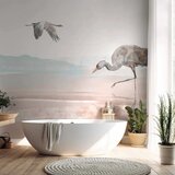  Foto tapeta - Cranes Over the Water 400x280 Vodootporna | shoptok.hr