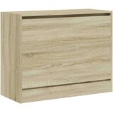 vidaXL omarica za čevlje sonoma hrast 80x34x63 cm inženirski les | Shoptok.si