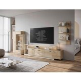 Mömax Stenski Regal Meolo, Kašmir, Barva Hrasta | Shoptok.si