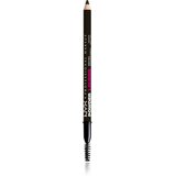 NYX Professional Makeup črtalo za obrvi - Powder Louder Brow Pencil - Black | Shoptok.si