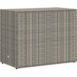  Vrtni ormarić za pohranu sivi 100 x 55,5 x 80 cm od poliratana | Eponuda.com