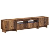  5-dijelni LED TV ormarić Staro drvo Konstruirano drvo - Staro drvo 100 cm | shoptok.hr