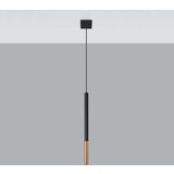  Obesna svetilka MOZAICA 1 črna/medena, (21347569) | Shoptok.si